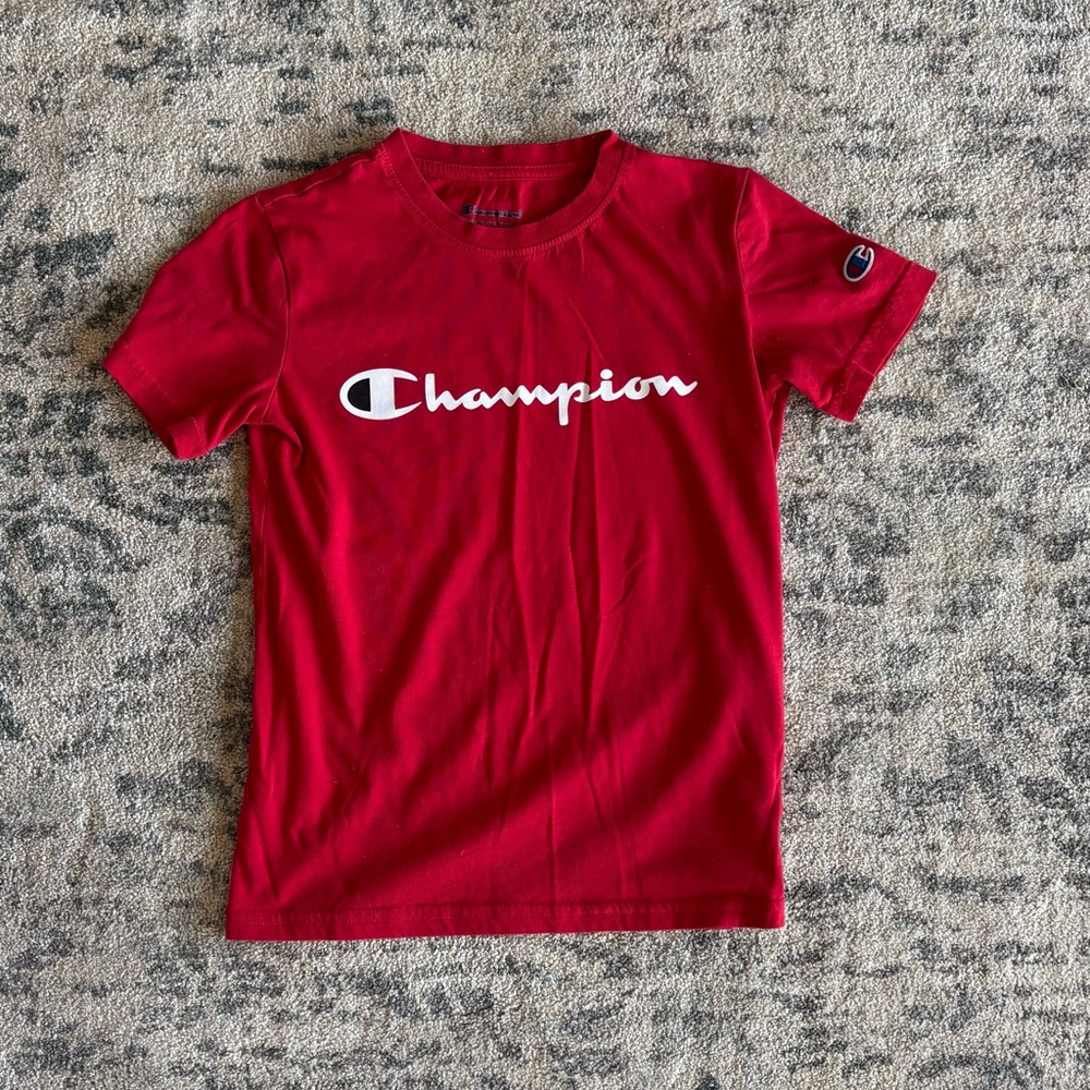 Champion Kids Bold Red Tee